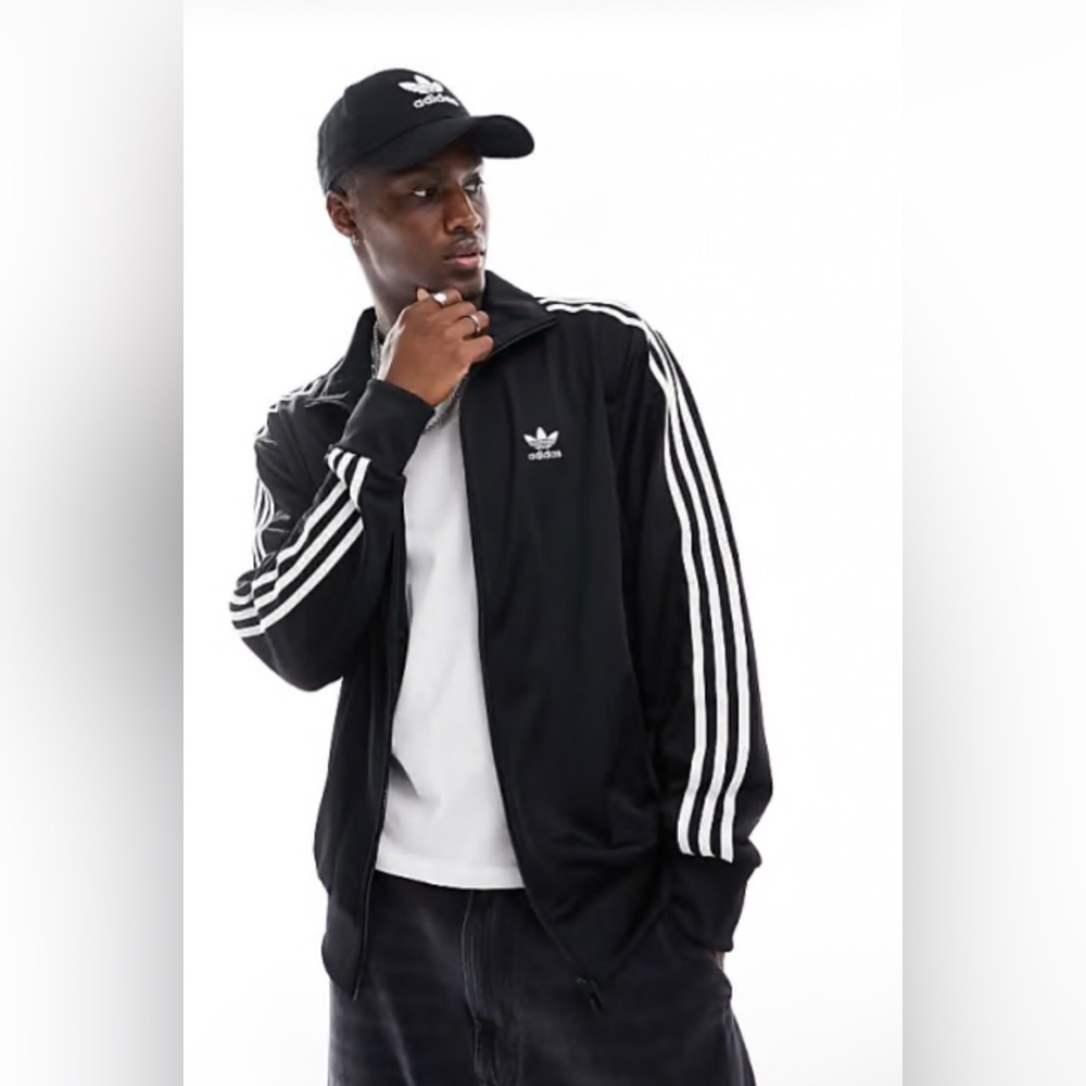 Adidas Men's Black Track Jacket